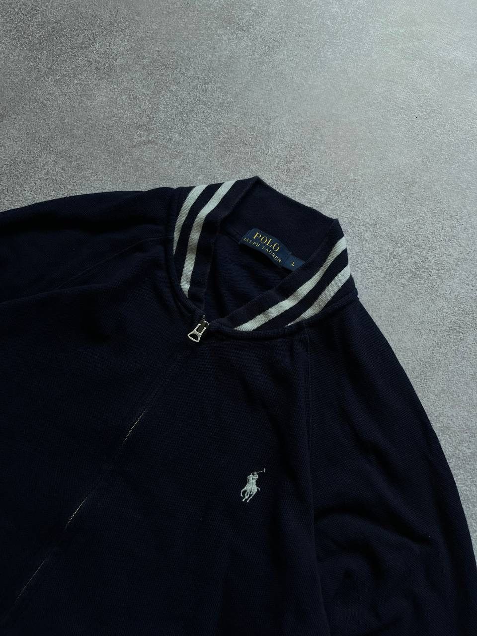 Polo Ralph Lauren Vintage Polo Ralph Lauren Zip Up Cotton Jacket Y2K L Size US L / EU 52-54 / 3 - 5 Thumbnail