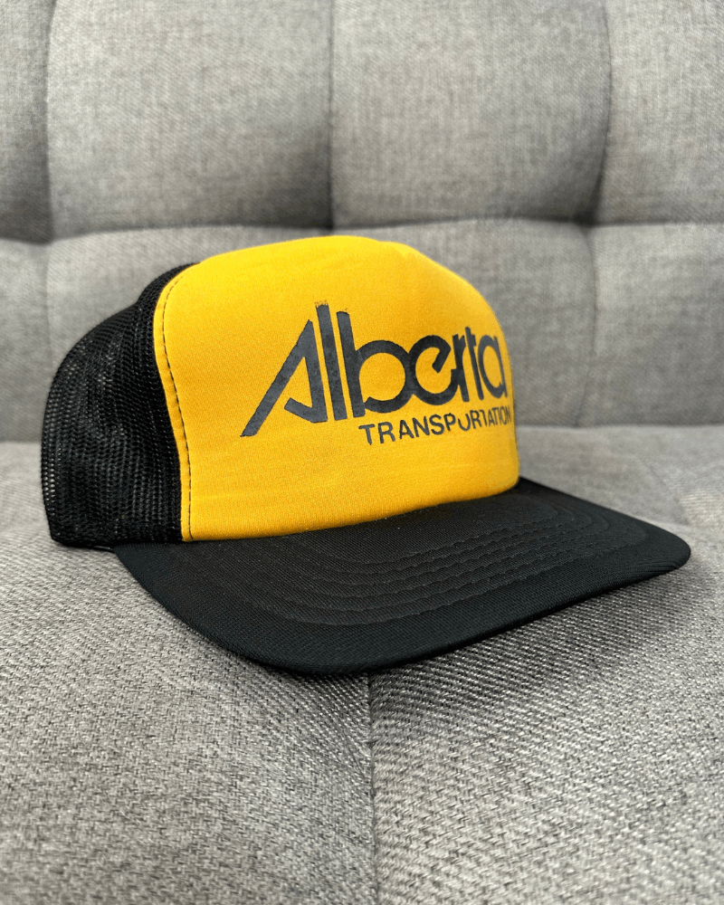 Vintage Vintage Alberta Transportation Snapback Trucker Hat Size ONE SIZE - 3 Thumbnail