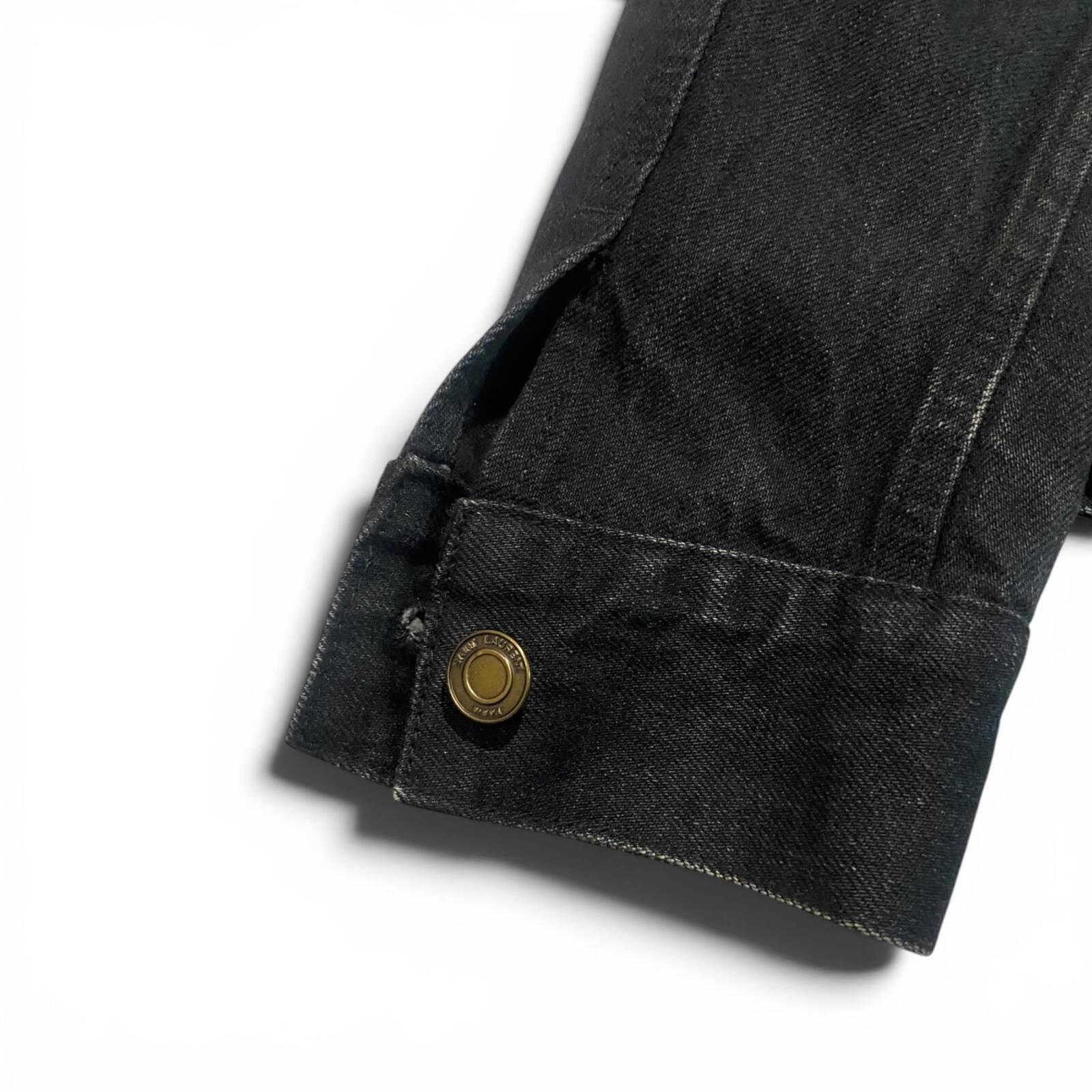 Saint Laurent Paris Saint Laurent SS17 Denim Trucker Jacket Size US S / EU 44-46 / 1 - 5 Thumbnail