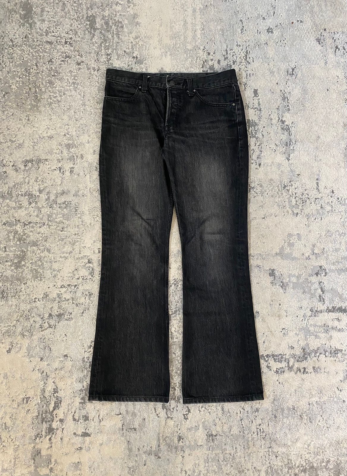 Shellac [SOLD]Shellac Faded Black Bootcut Jeans Size US 30 / EU 46 - 4 Thumbnail