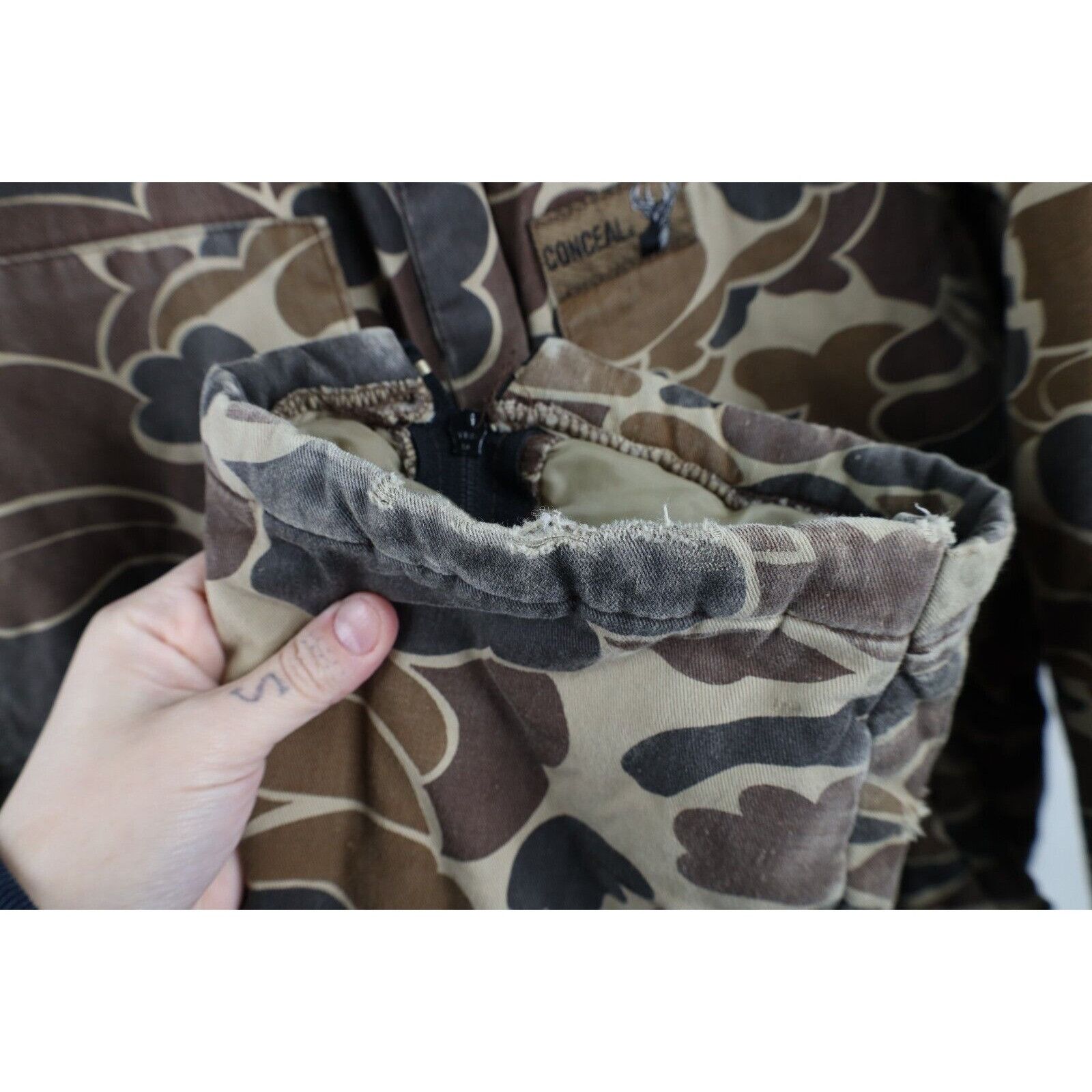 Vintage × Winchester Vintage 90s Winchester Insulated Camouflage Coveralls Size US M / EU 48-50 / 2 - 10 Thumbnail