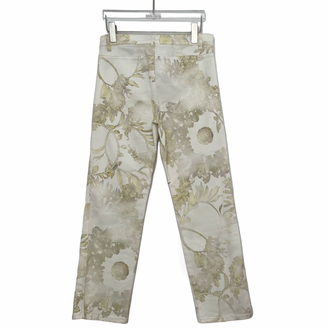 Chanel Chanel Greek Collection White Washed Printed Jeans K26WX Size 27" / US 4 / IT 40 - 2 Thumbnail