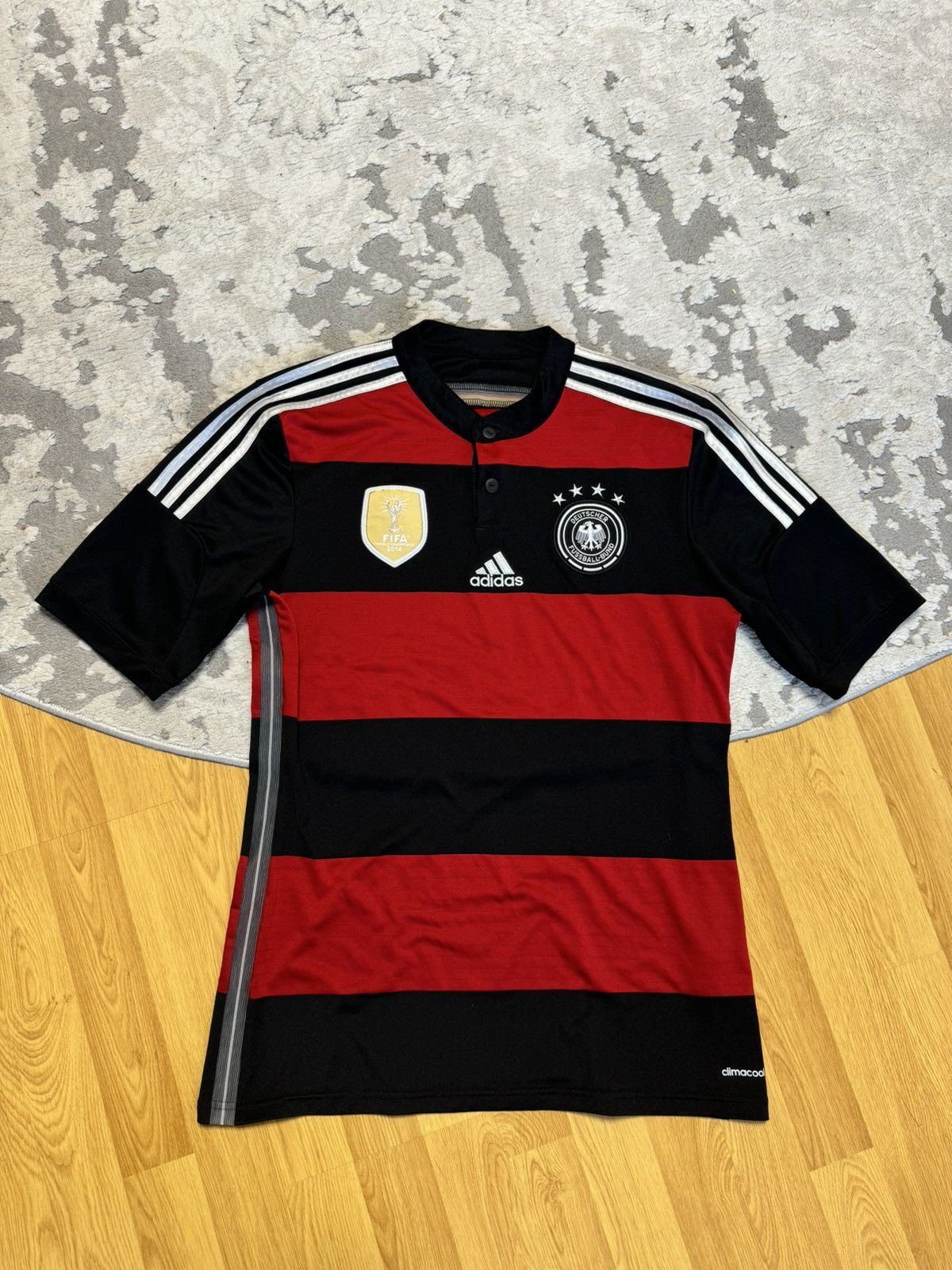 Adidas × Vintage 2013/2014 Germany National Adidas Away Soccer Jersey Size US M / EU 48-50 / 2 - 1 Thumbnail
