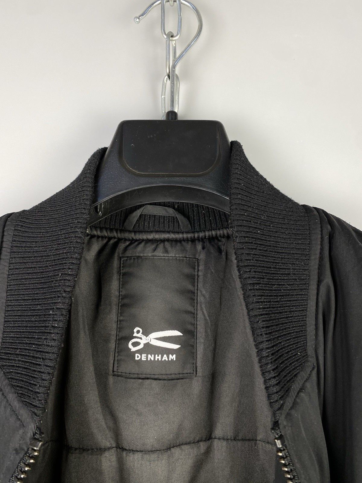 DENHAM Denham Black Full Zip Casual Bomber Jacket Size US M / EU 48-50 / 2 - 15 Thumbnail
