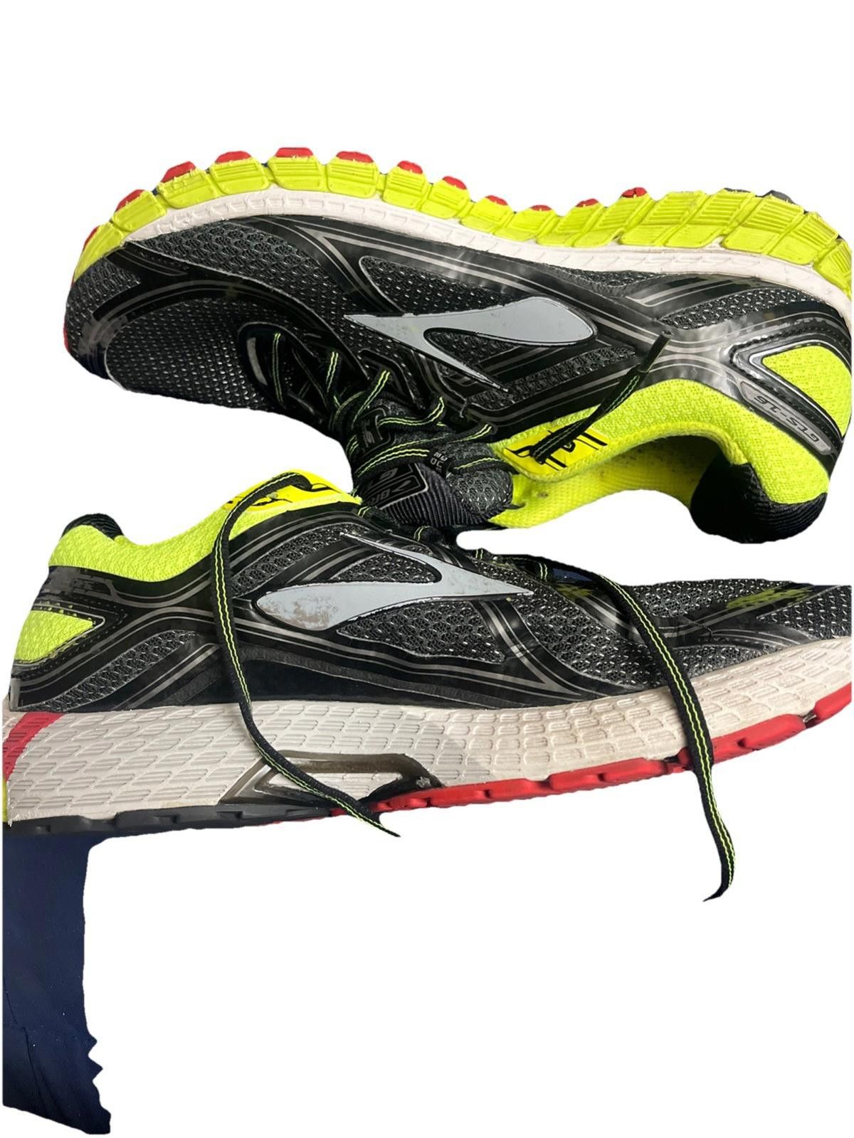 Brooks Brooks Adrenaline GTS 16 Men's Size 12 Running Shoes Black Size US 12 / EU 45 - 4 Thumbnail