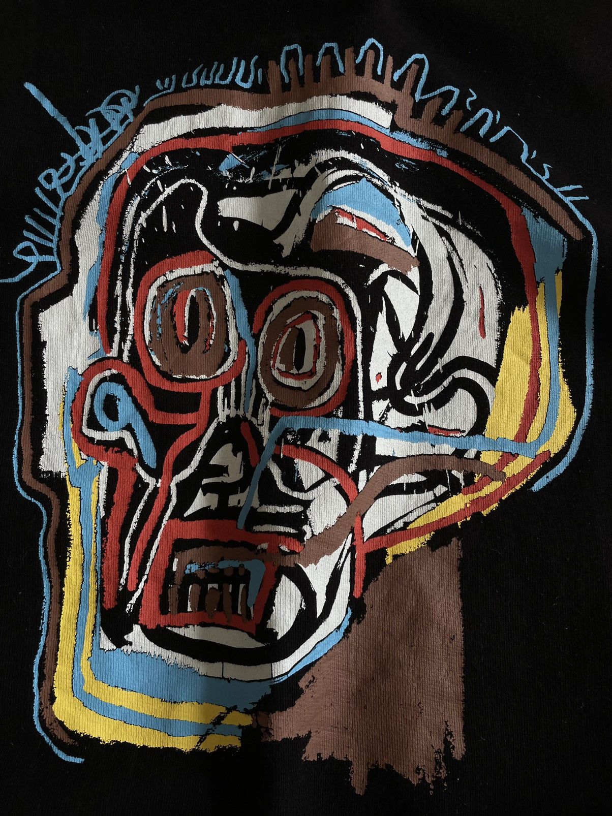 Jean-Michel Basquiat Jean Michel Basquiat x Rome Pays Off Skull Art Hoodie RARE Size US S / EU 44-46 / 1 - 4 Thumbnail