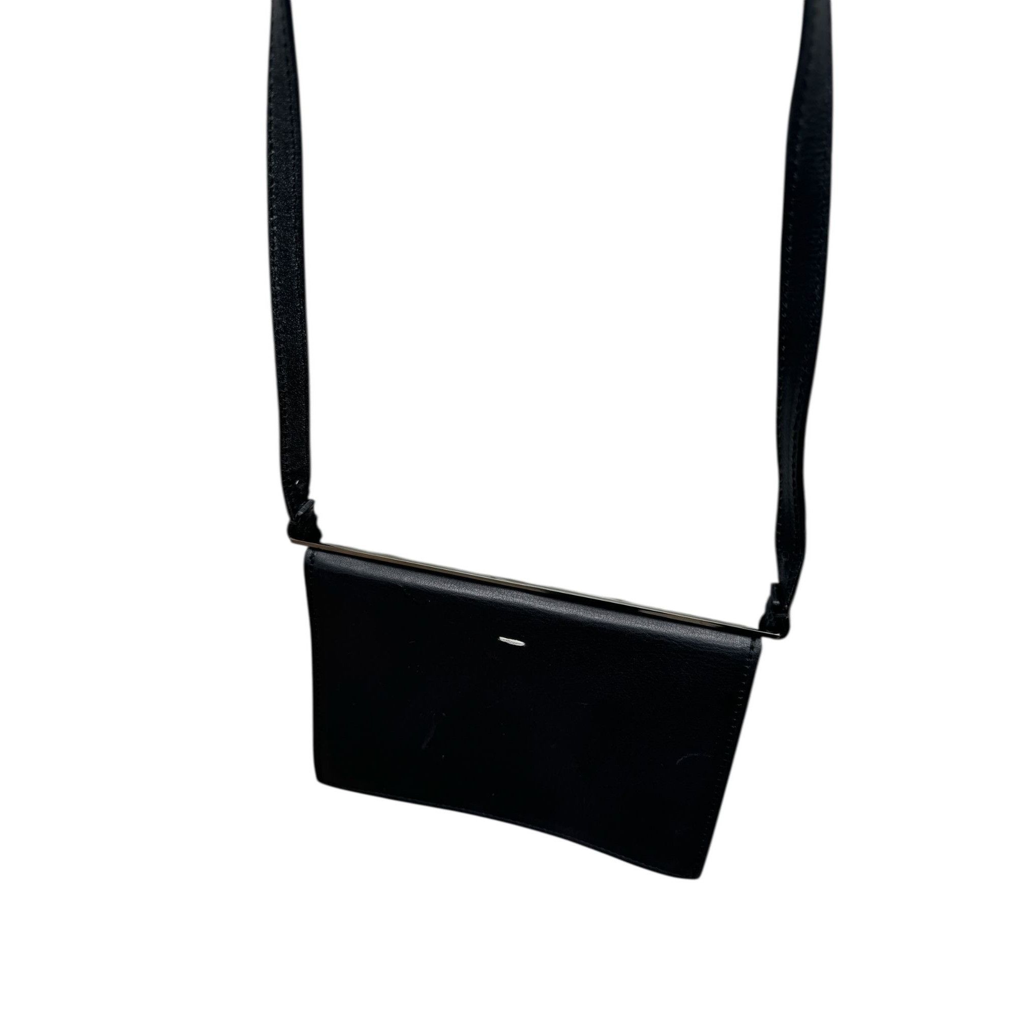 Maison Margiela SS 2012 Black Leather Handbag Size ONE SIZE - 3 Thumbnail