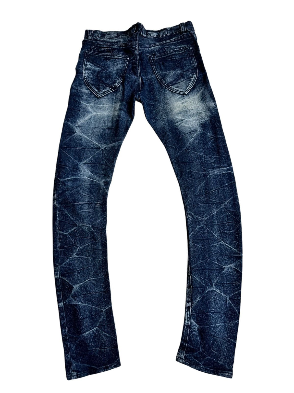 semanticdesign 🔥Vintage Japanese Brand Semantic Design Curve Leg slim Jeans Size US 31 - 7 Thumbnail