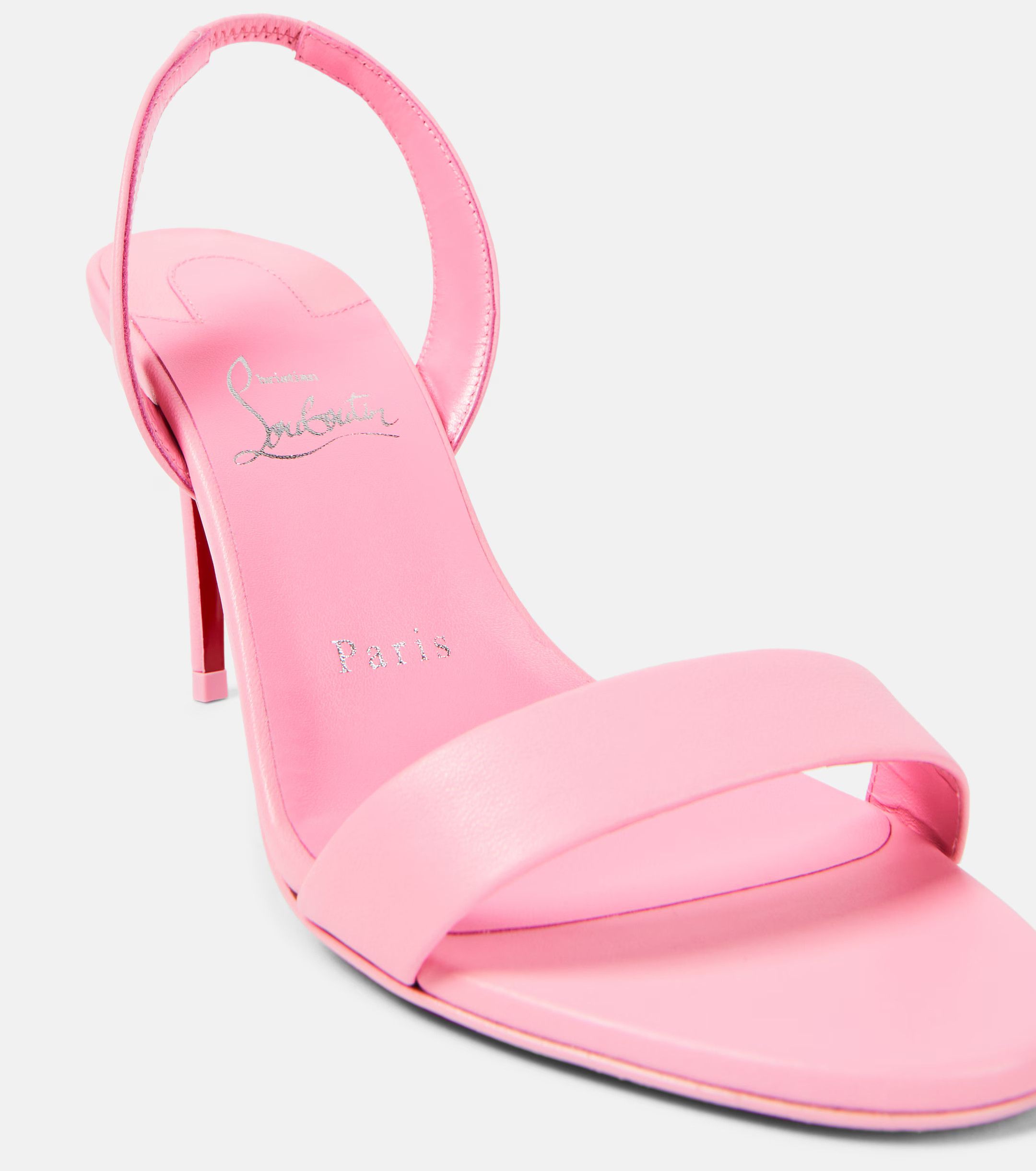 Christian Louboutin o1w1db10425 Heels in Pink Size US 5 / IT 35 - 4 Thumbnail