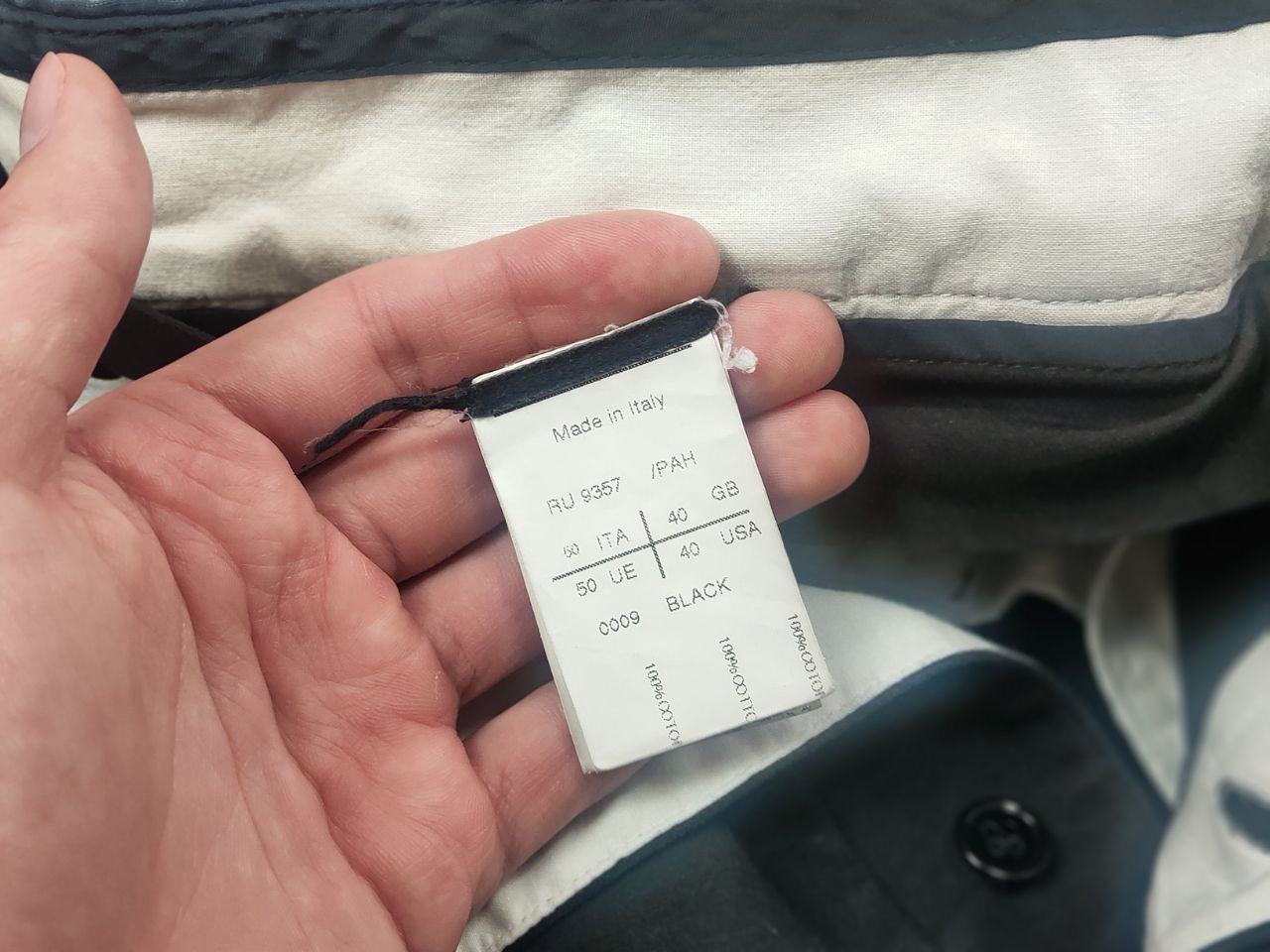 Rick Owens Rick Owens drop crotch Black Canvas Button up trousers Pants Size US 32 / EU 48 - 13 Thumbnail