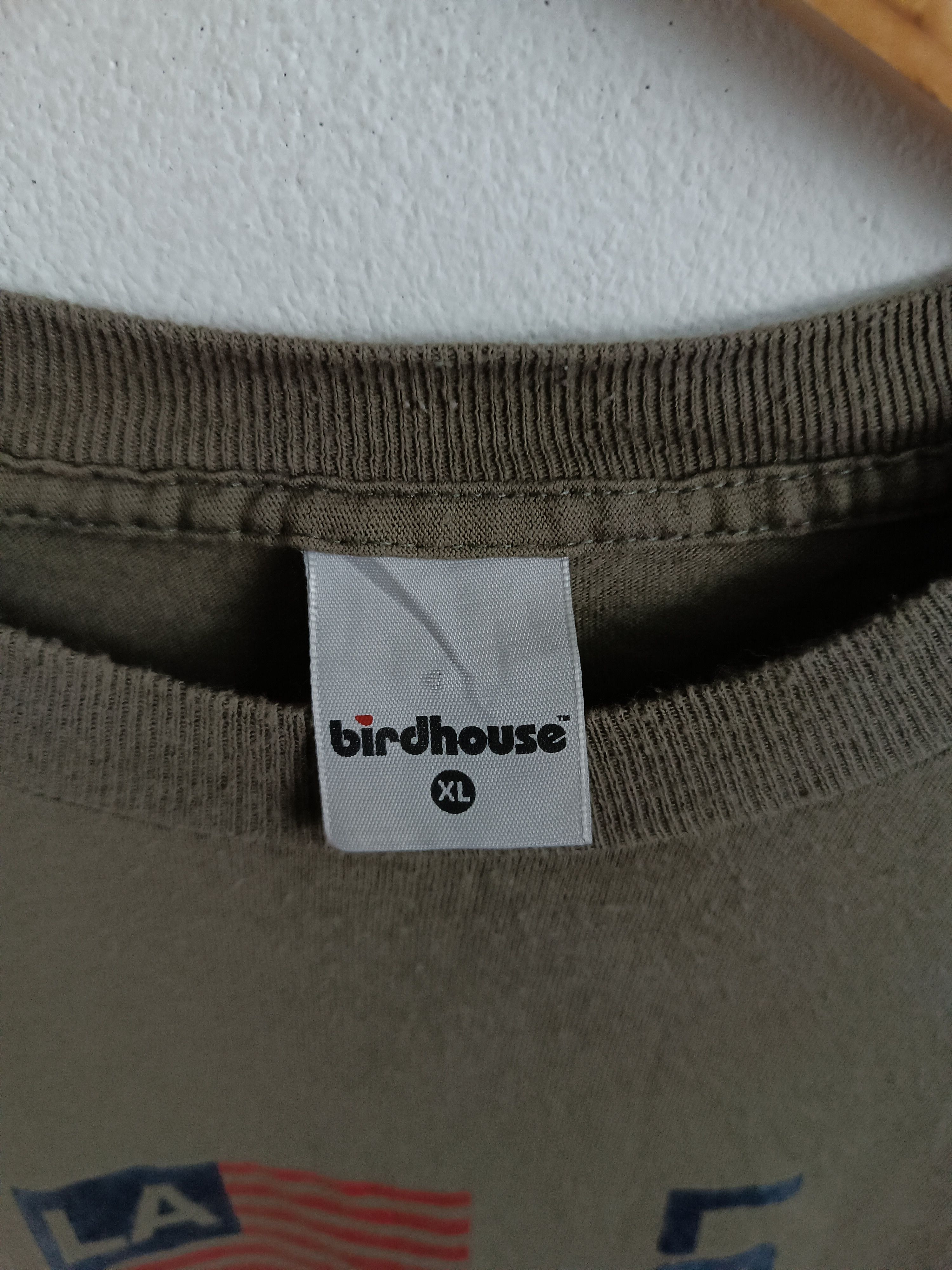 Tony Hawk VINTAGE BIRDHOUSE LOS ANGELES USA FLAG SKATEBOARD VERY RARE Size US XL / EU 56 / 4 - 8 Thumbnail