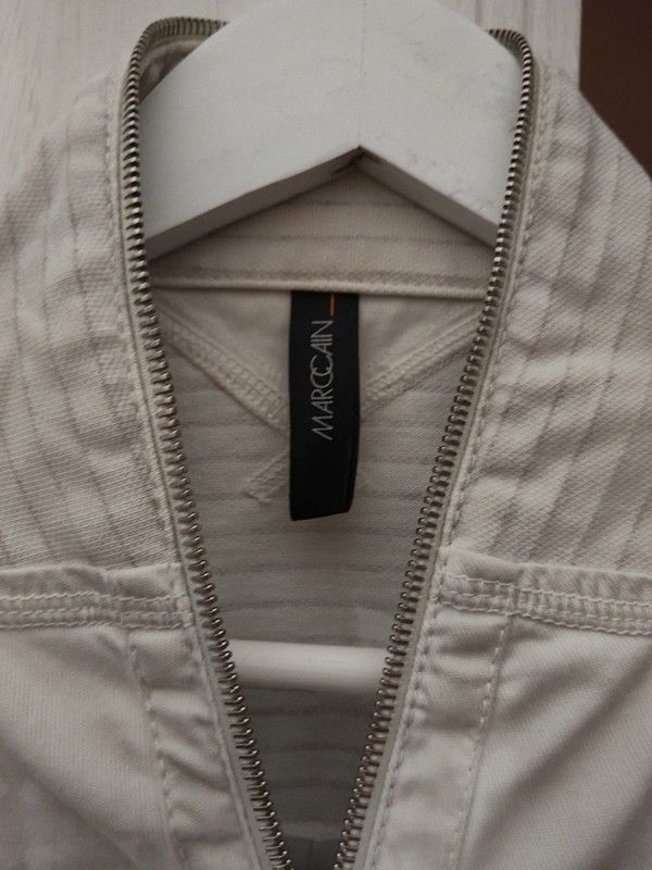 Other Marc Cain white grey jacket avant garde Size M / US 6-8 / IT 42-44 - 2 Thumbnail