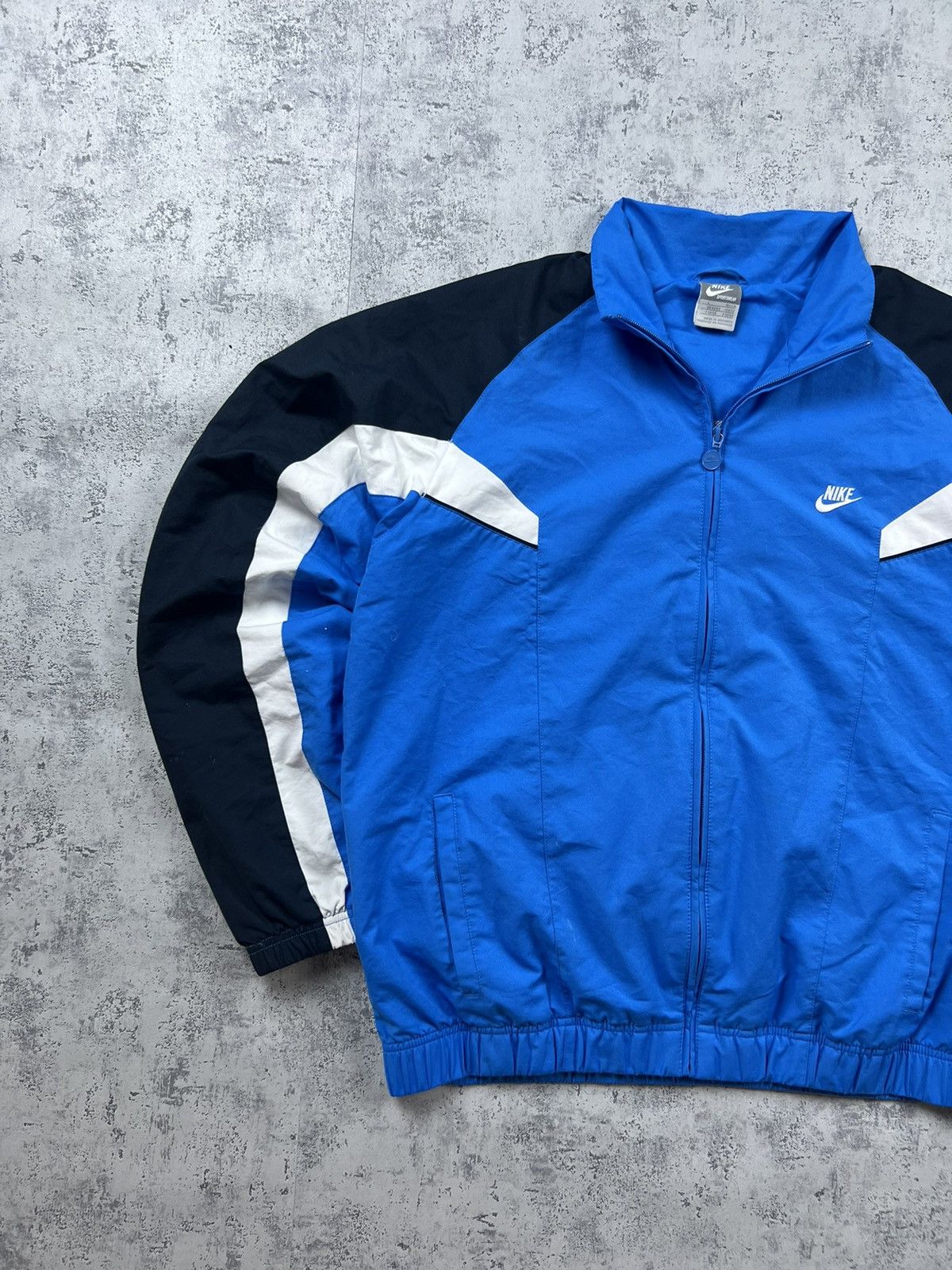 Nike 90s Nike Retro Logo Vintage Y2K Oversized Nylon Jacket Size US L / EU 52-54 / 3 - 2 Thumbnail