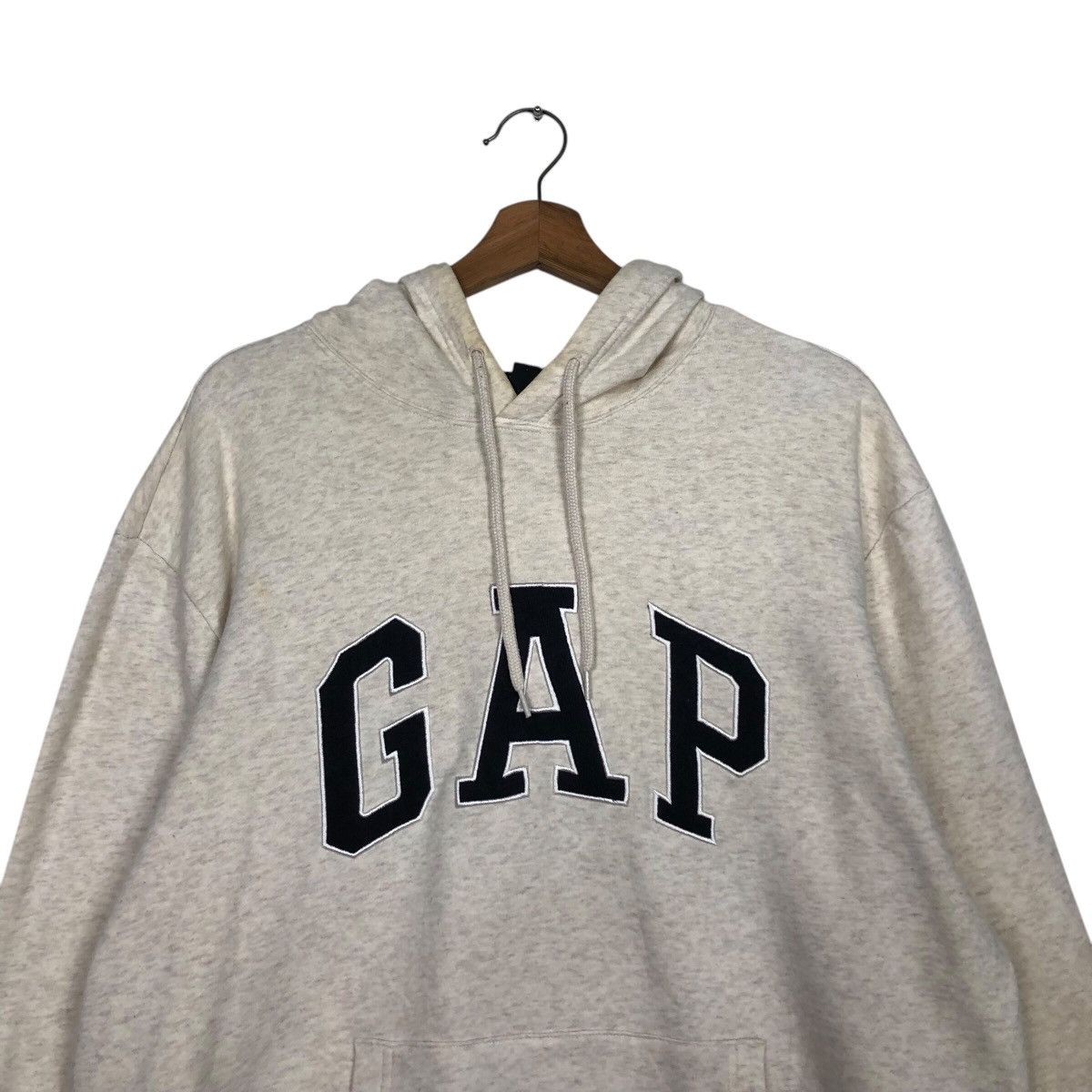 Gap 📌Vintage Hoodie Pull Over Sweater Gap Big Logo Spell Out Size US L / EU 52-54 / 3 - 14 Thumbnail