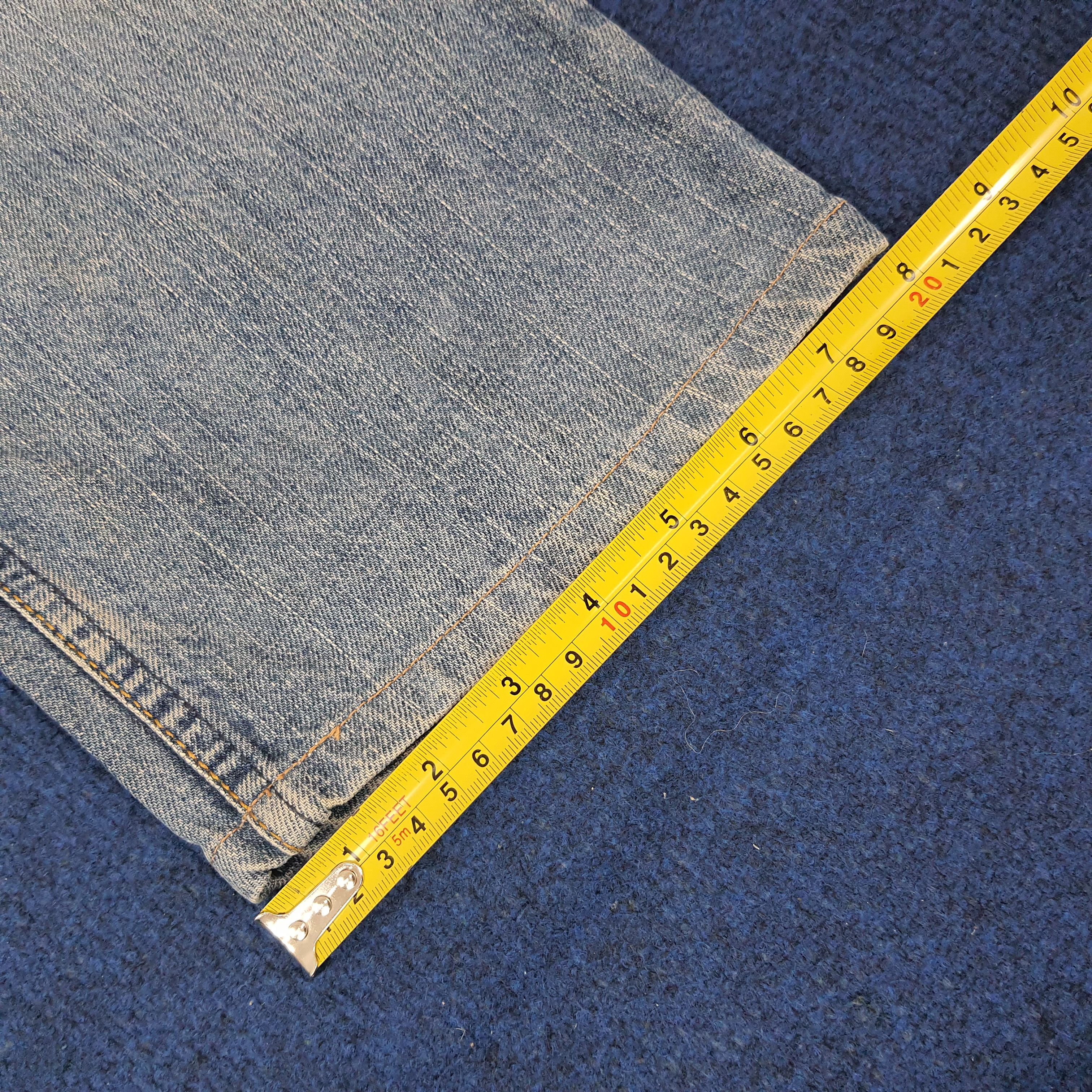 Stussy Vintage Stussy Rough n Rugged Denim Custom Logo Jeans C228N9 Size US 31 - 17 Thumbnail