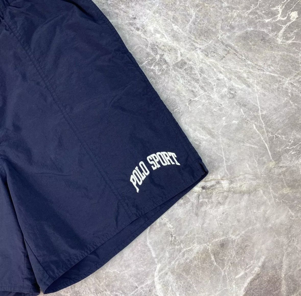Ralph Lauren Sport × Vintage VINTAGE POLO SPORT POLO RALPH LAUREN NYLON SHORTS MENS L Size US 34 / EU 50 - 6 Thumbnail