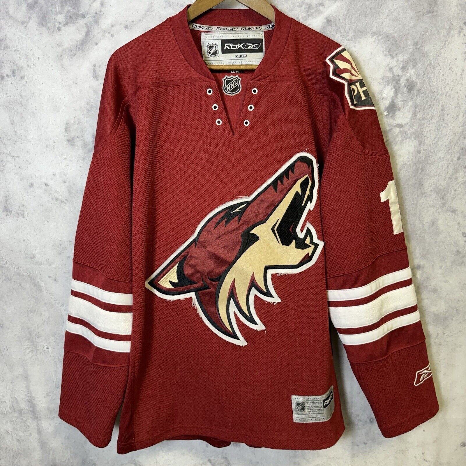 Arizona coyotes vintage jersey clearance