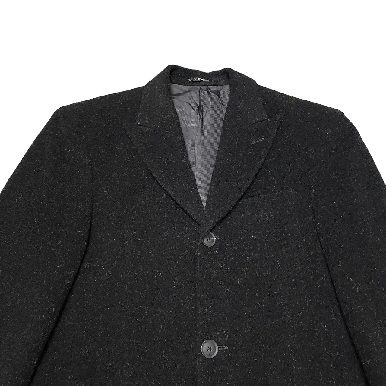 Japanese Brand Vintage Mens Tenoras Wool Long Coat like Yohji Comme des Size US M / EU 48-50 / 2 - 2 Thumbnail