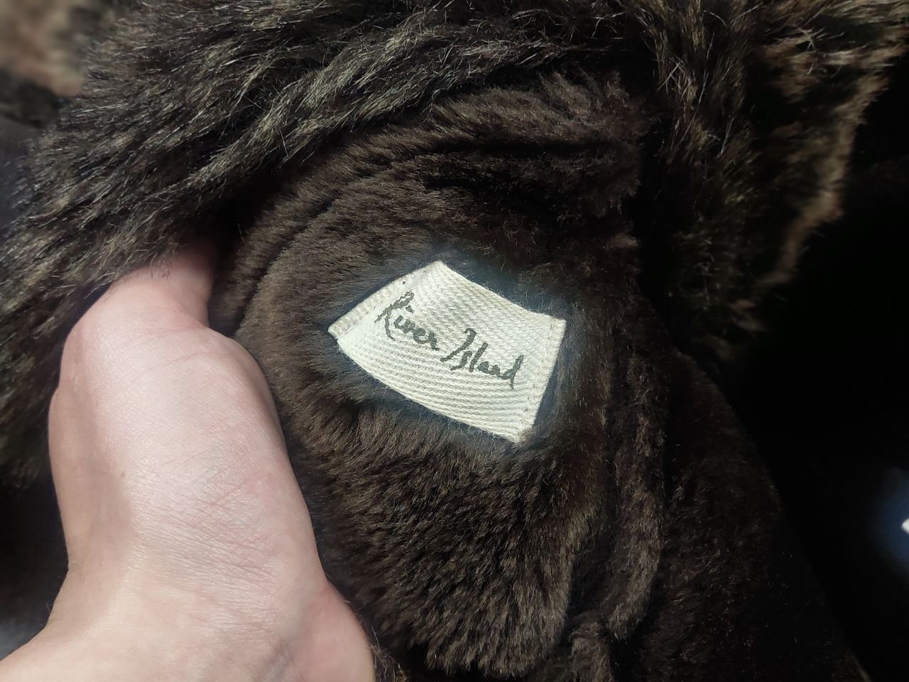 If Six Was Nine Vintage Swag Opium Y2K Hysteric Fur Coat Jacket Mixed LGB Size L / US 10 / IT 46 - 12 Thumbnail