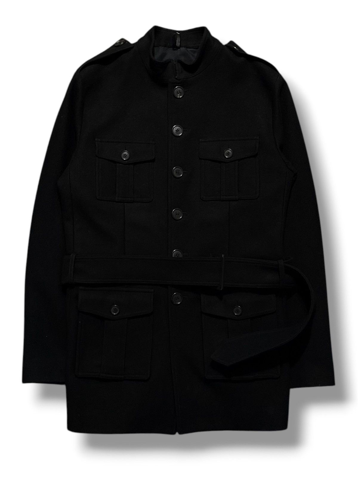 Dior × Hedi Slimane Dior Homme AW06 Hedi Wool Military M65 Safari Jacket Size US M / EU 48-50 / 2 - 1 Thumbnail