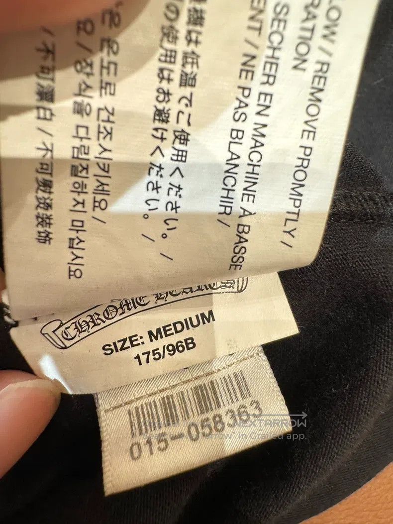Chrome Hearts CHROME HEARTS Size M Black round neck Los Angeles City Limi Size US M / EU 48-50 / 2 - 4 Thumbnail