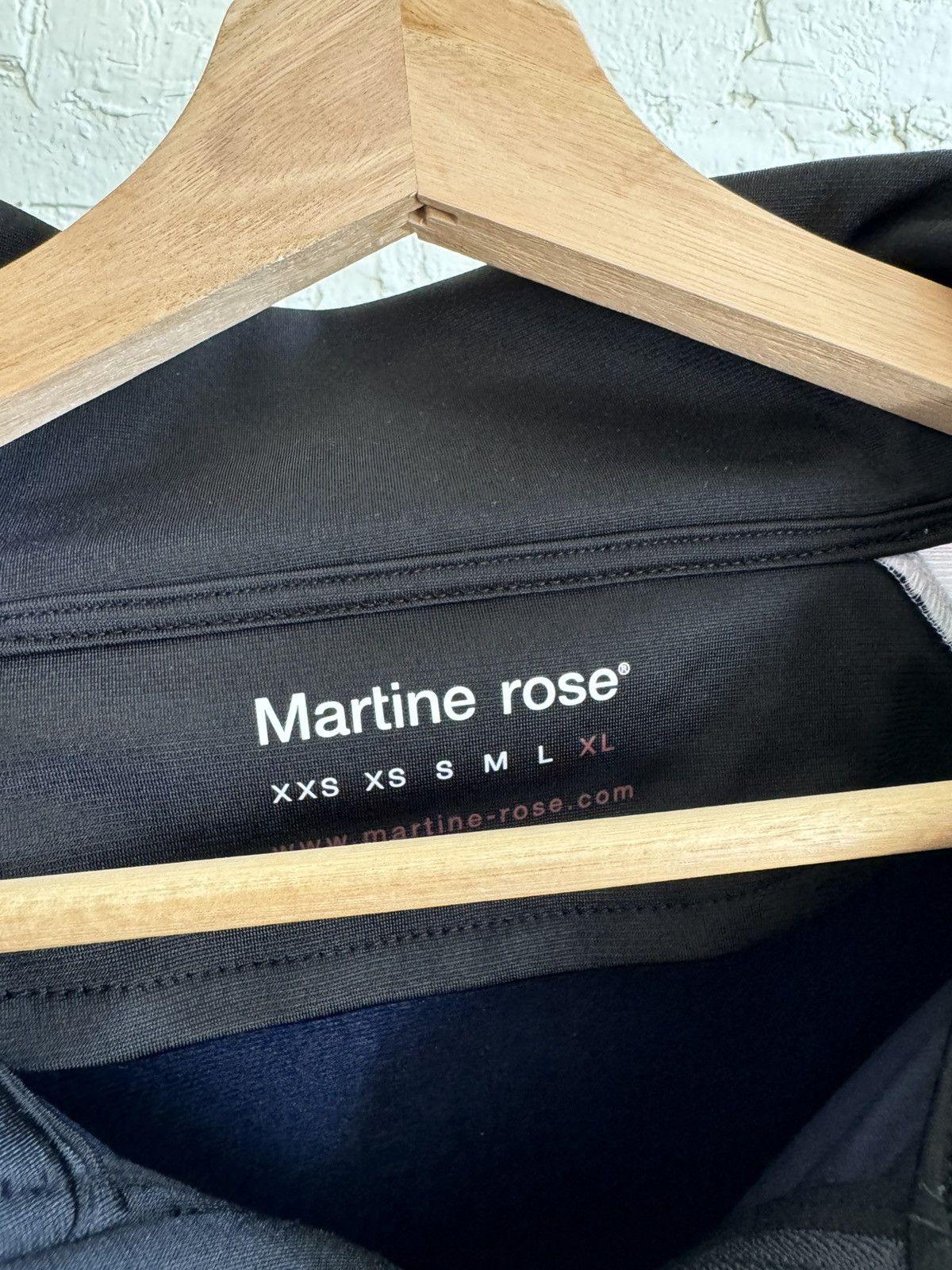 Martine Rose Martine Rose Half Zip Track Jacket Size US XL / EU 56 / 4 - 4 Thumbnail