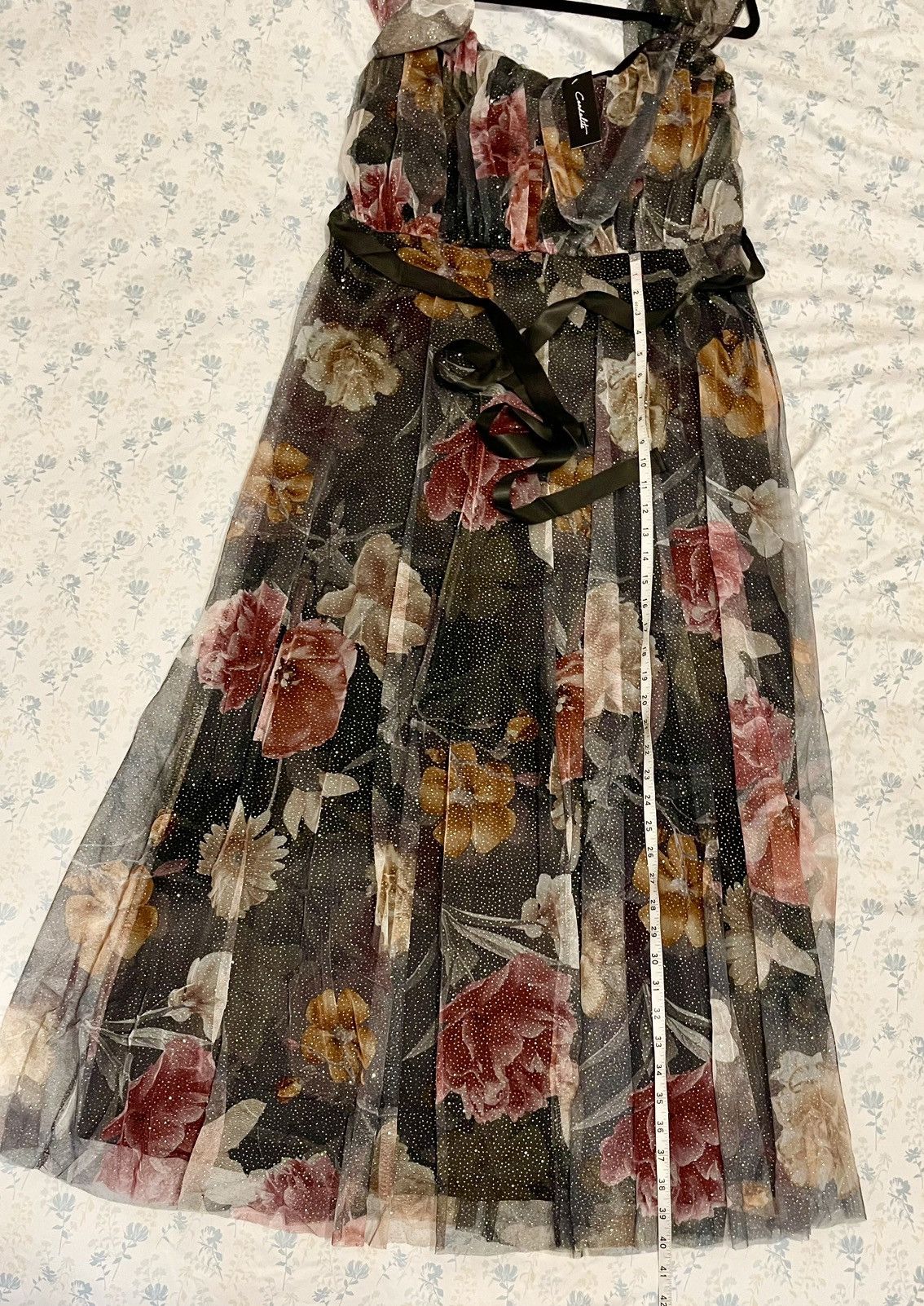Other Formal & Beautiful Floral Maxi Dress Size XL / US 12-14 / IT 48-50 - 8 Thumbnail