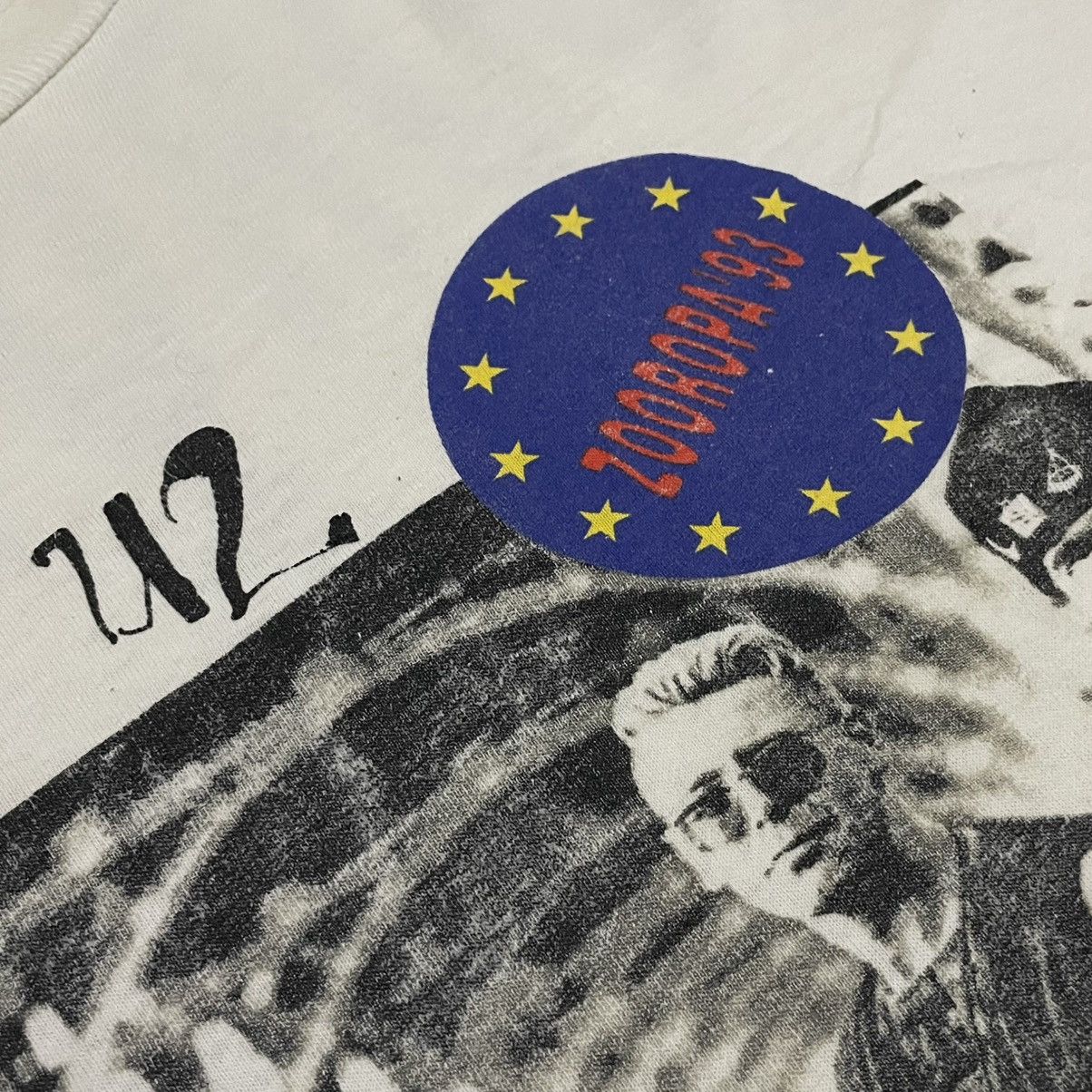 Band Tees × Vintage Vintage 1993 U2 Zooropa Tour Size US XL / EU 56 / 4 - 4 Thumbnail