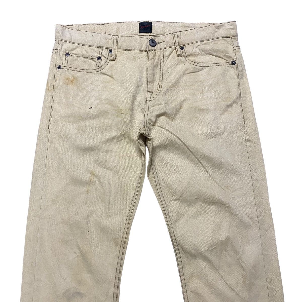 JACKROSE Jackrose Rusty Denim Low Flare Jeans Size US 33 - 3 Thumbnail