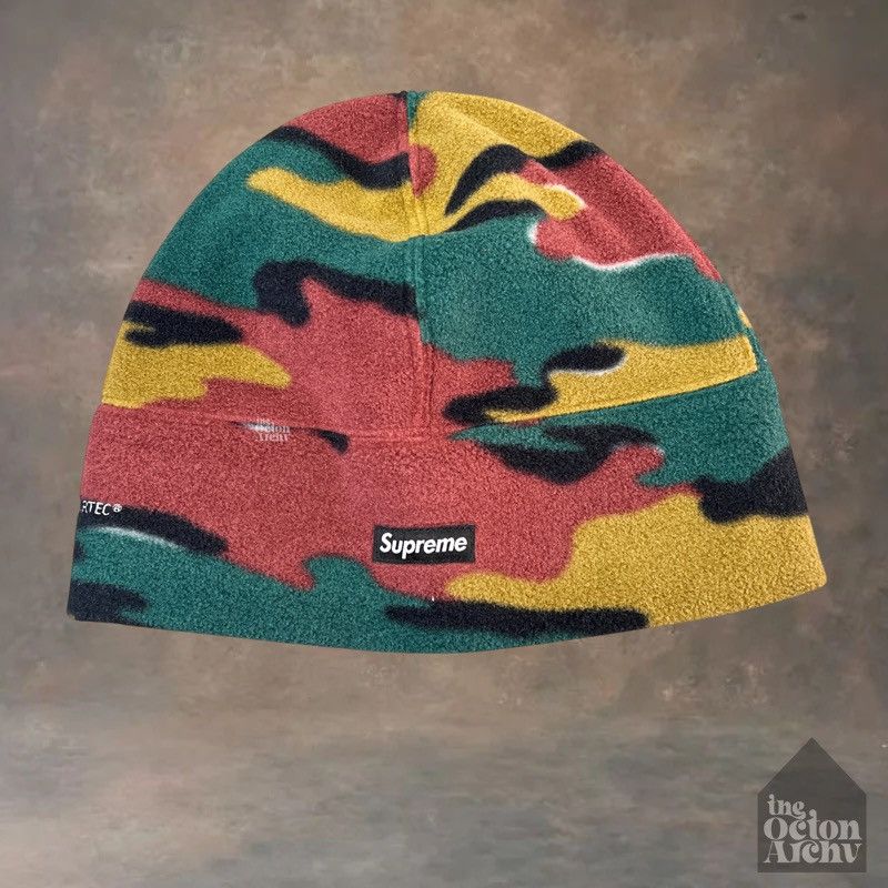 Supreme Supreme Polartec® Beanie 'Camo' FW23BN18 One Size Pre-Owned Size ONE SIZE - 3 Thumbnail
