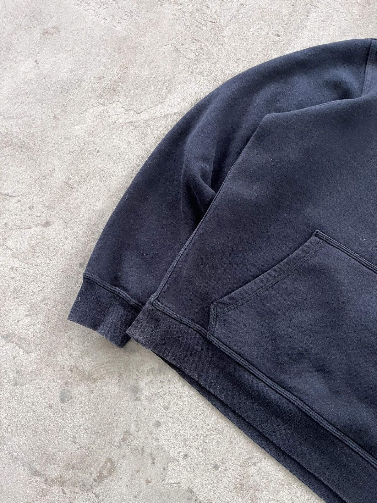 Nike 00s Vintage Nike Hoodie Navy Blue Y2K Blank Small logo Size US S / EU 44-46 / 1 - 7 Thumbnail