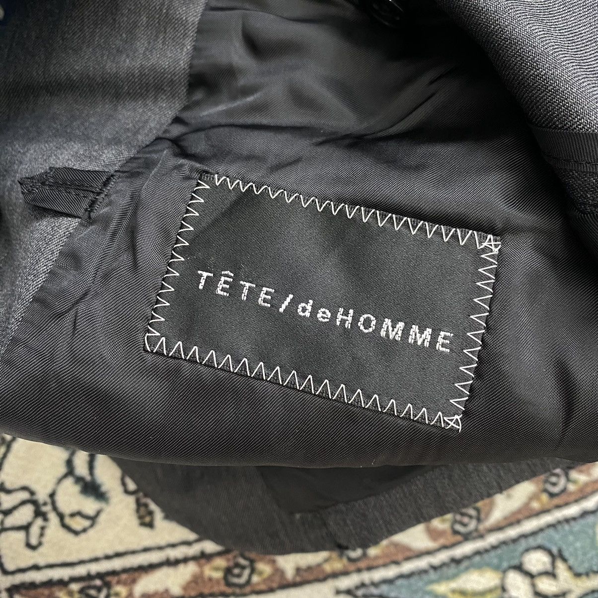 Issey Miyake × Japanese Brand × Tete Homme TETE HOMME Issey Miyake Japanese Brand Blazer Coat Jacket Size US S / EU 44-46 / 1 - 5 Thumbnail
