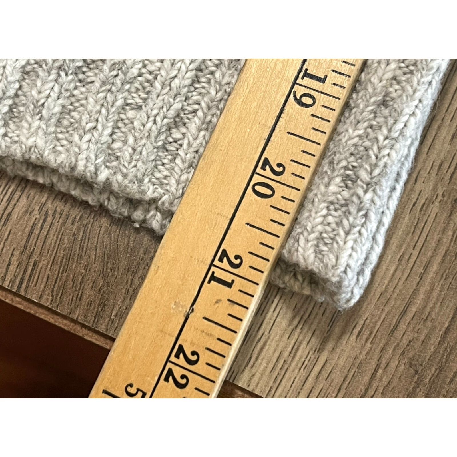 Vintage Maurices Women's Sweater Cardigan, Open Gray, Size M, Regular Fit, Casual Size M / US 6-8 / IT 42-44 - 5 Thumbnail