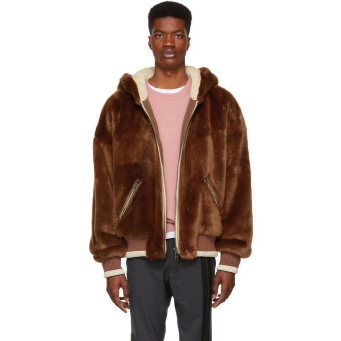 Dolce & Gabbana DOLCE&GABBANA Jacket Faux Fur Teddy Bear Hood DG Millennials Size US M / EU 48-50 / 2 - 17 Thumbnail
