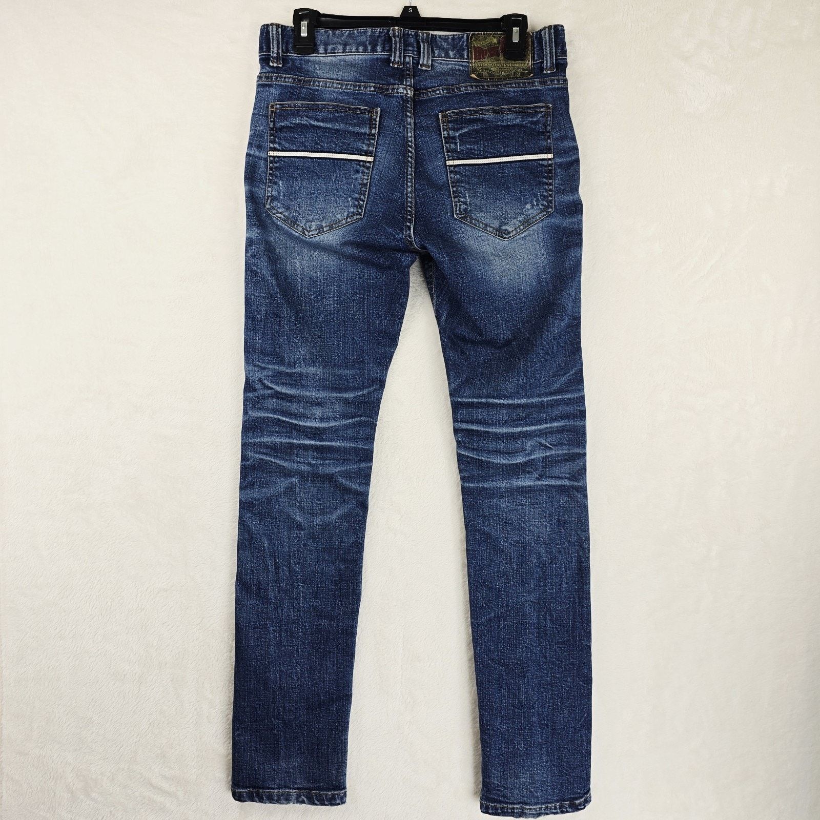 Other DPSR Distressed Skinny Straight Jeans Denim Size Small 31x32 Size US 31 - 8 Thumbnail