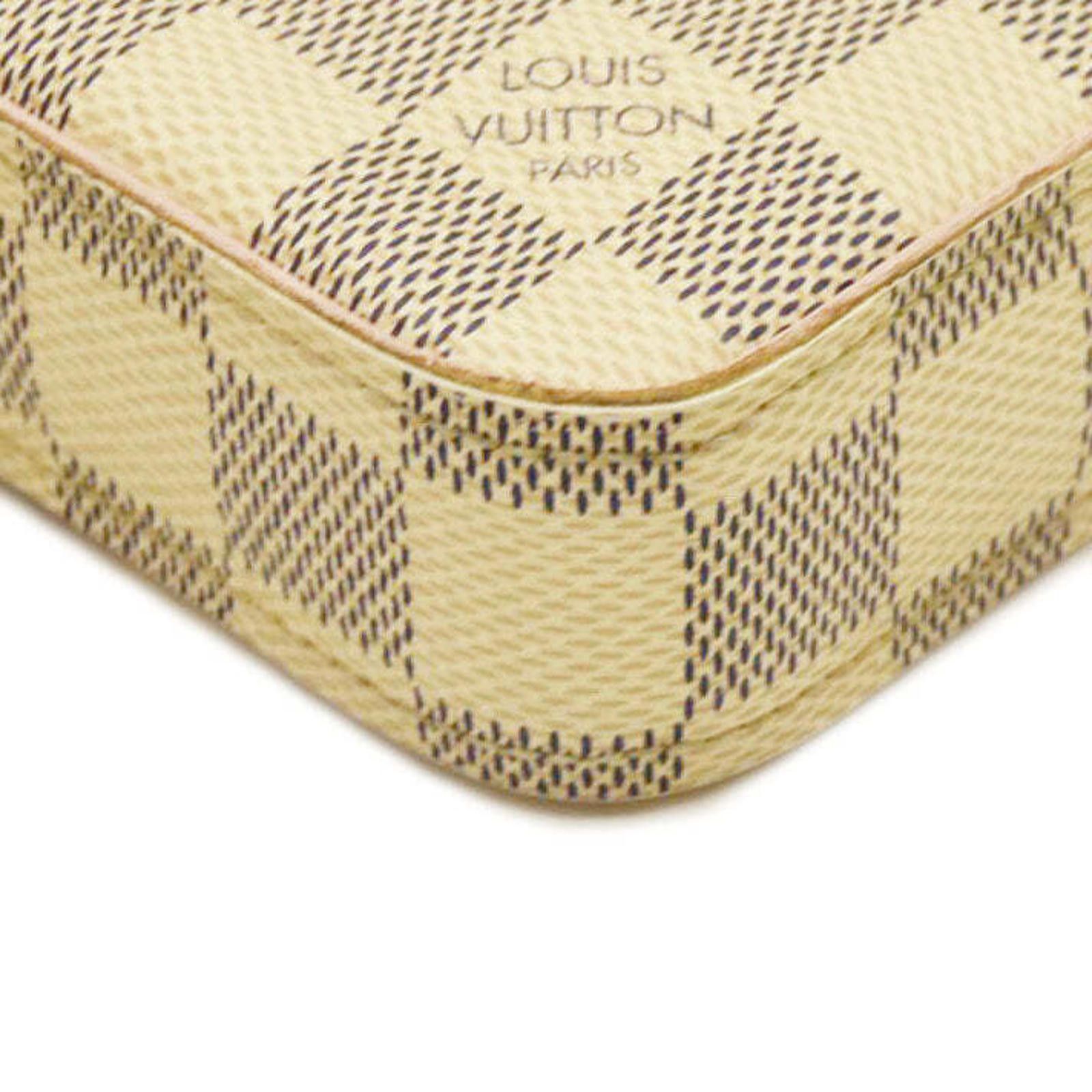 Louis Vuitton Louis Vuitton Damier Azur Calfskin Pochette Felicie MI1129 Size ONE SIZE - 6 Thumbnail