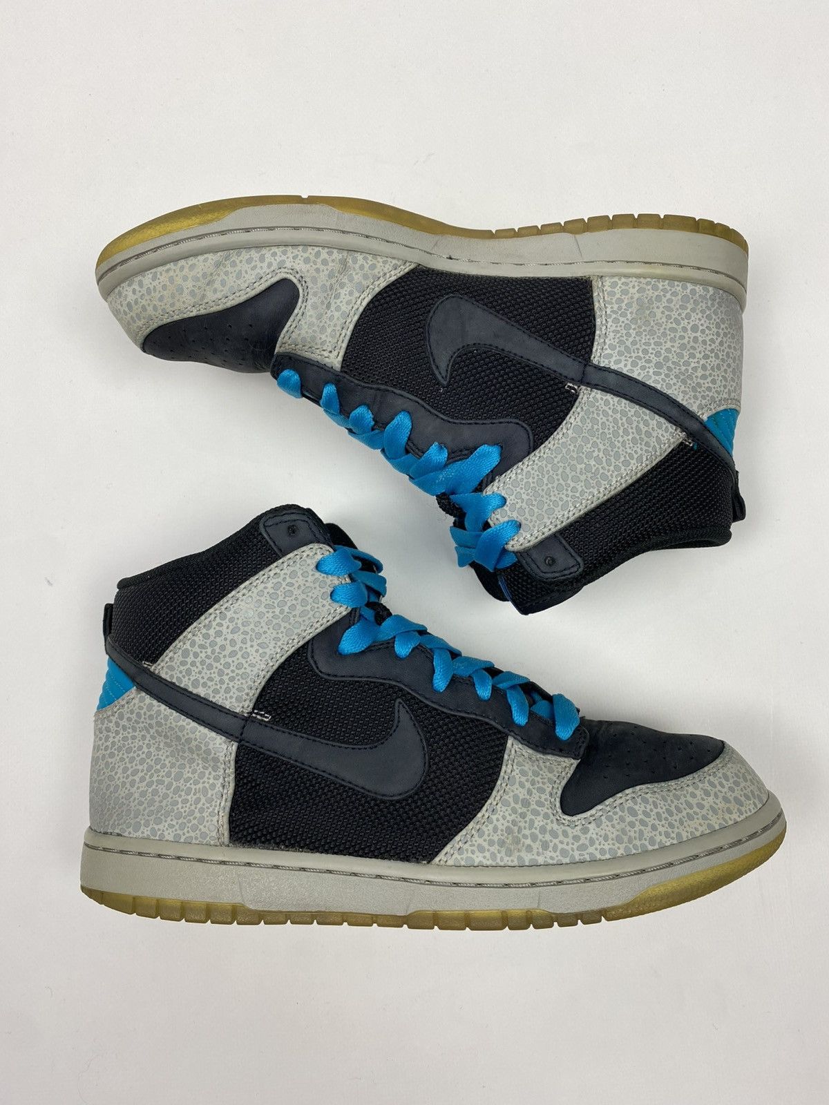 Vintage 2008 Nike Dunk Hi Supreme Spark Safari Size US 8.5 / EU 41-42 - 6 Thumbnail