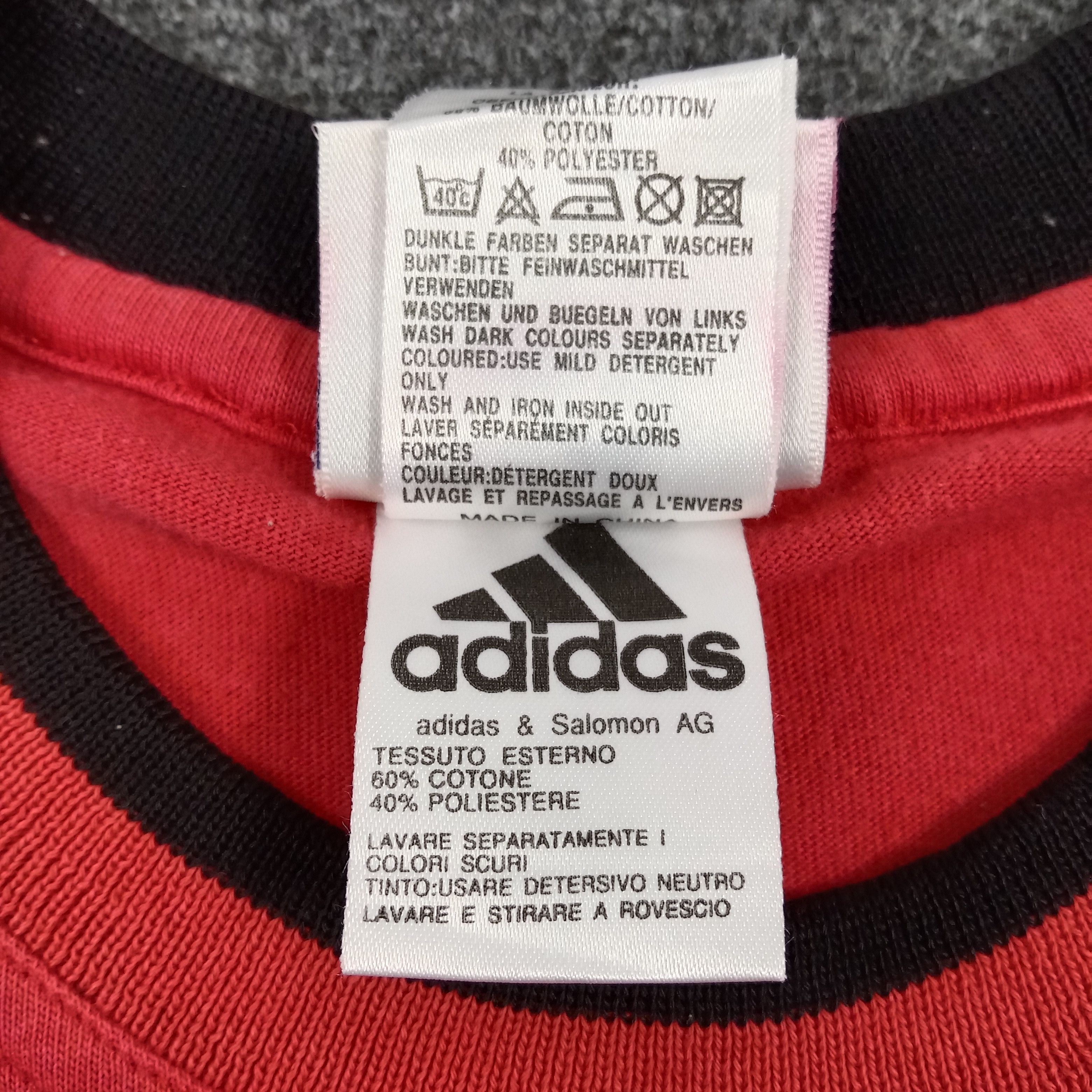 Adidas × Vintage Adidas AC Milan Football Club Sport Style Tshirt Size US XL / EU 56 / 4 - 5 Thumbnail