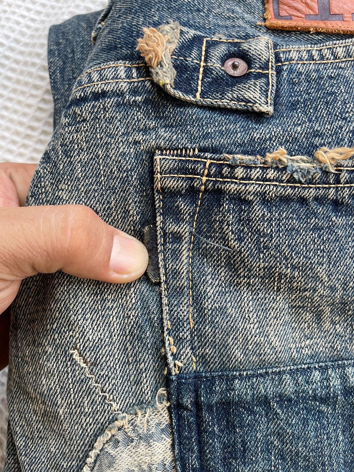 Kapital Kountry LastDrop🔥Rare🔥Kapital Kountry By Blue Handed Patchwork Jeans Size US 30 / EU 46 - 12 Thumbnail