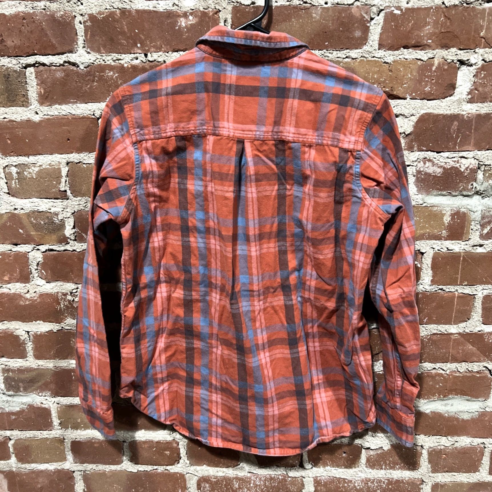 Vintage REI Cooperative Button-Up Shirt Mens M Long Sleeve Plaid Orange Shirt Size US M / EU 48-50 / 2 - 3 Thumbnail