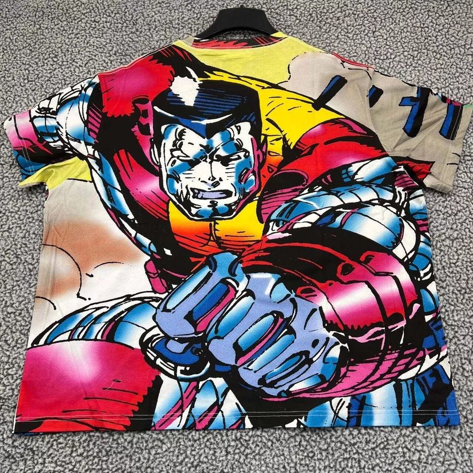 Marvel Comics × Vintage Marvel X-Men Colossus Oversized Men All Over Print Retro 3XL Size US XXL / EU 58 / 5 - 8 Thumbnail