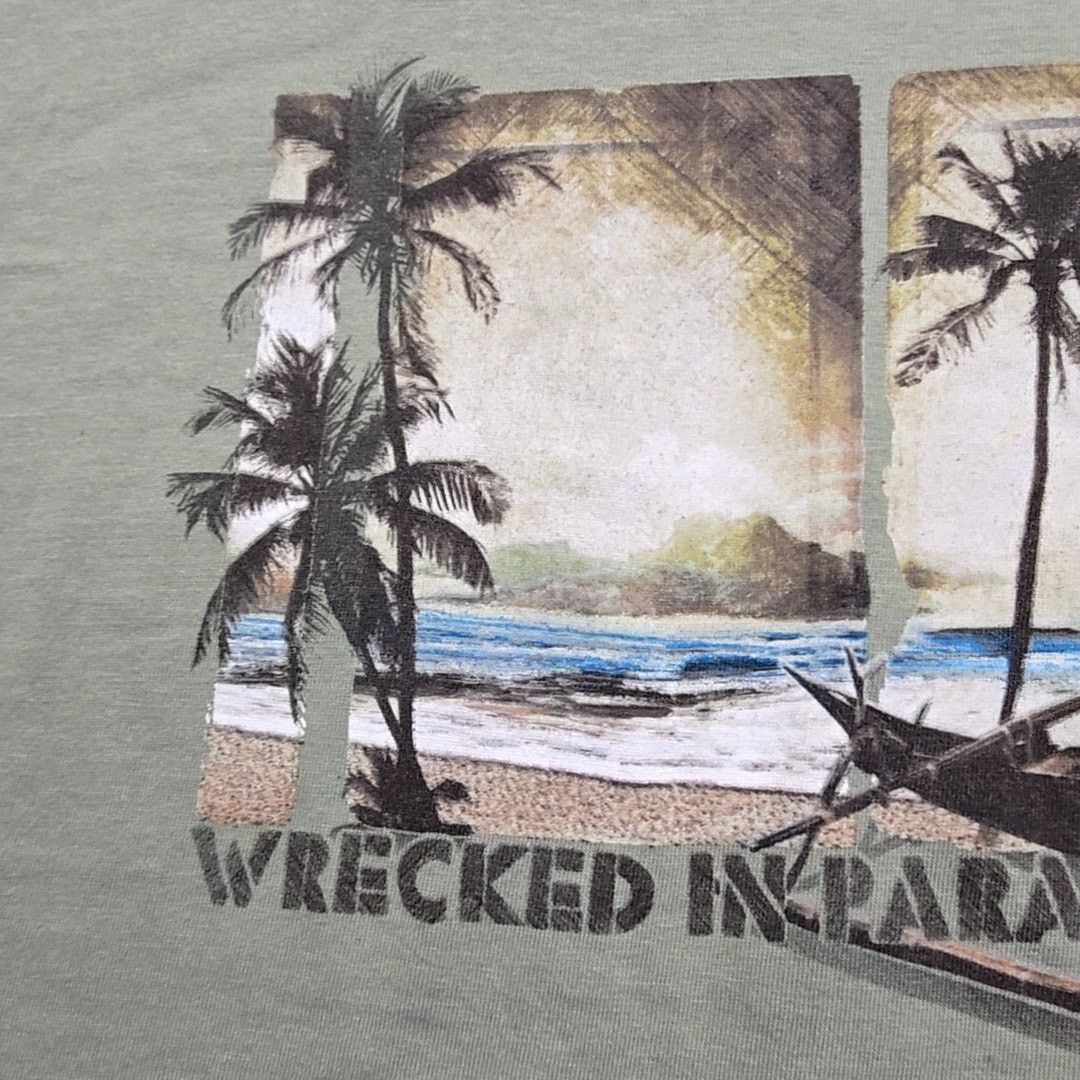 Other Newport Blue Wrecked in Paradise Green Tropical 2X Shirt Size US XXL / EU 58 / 5 - 5 Thumbnail
