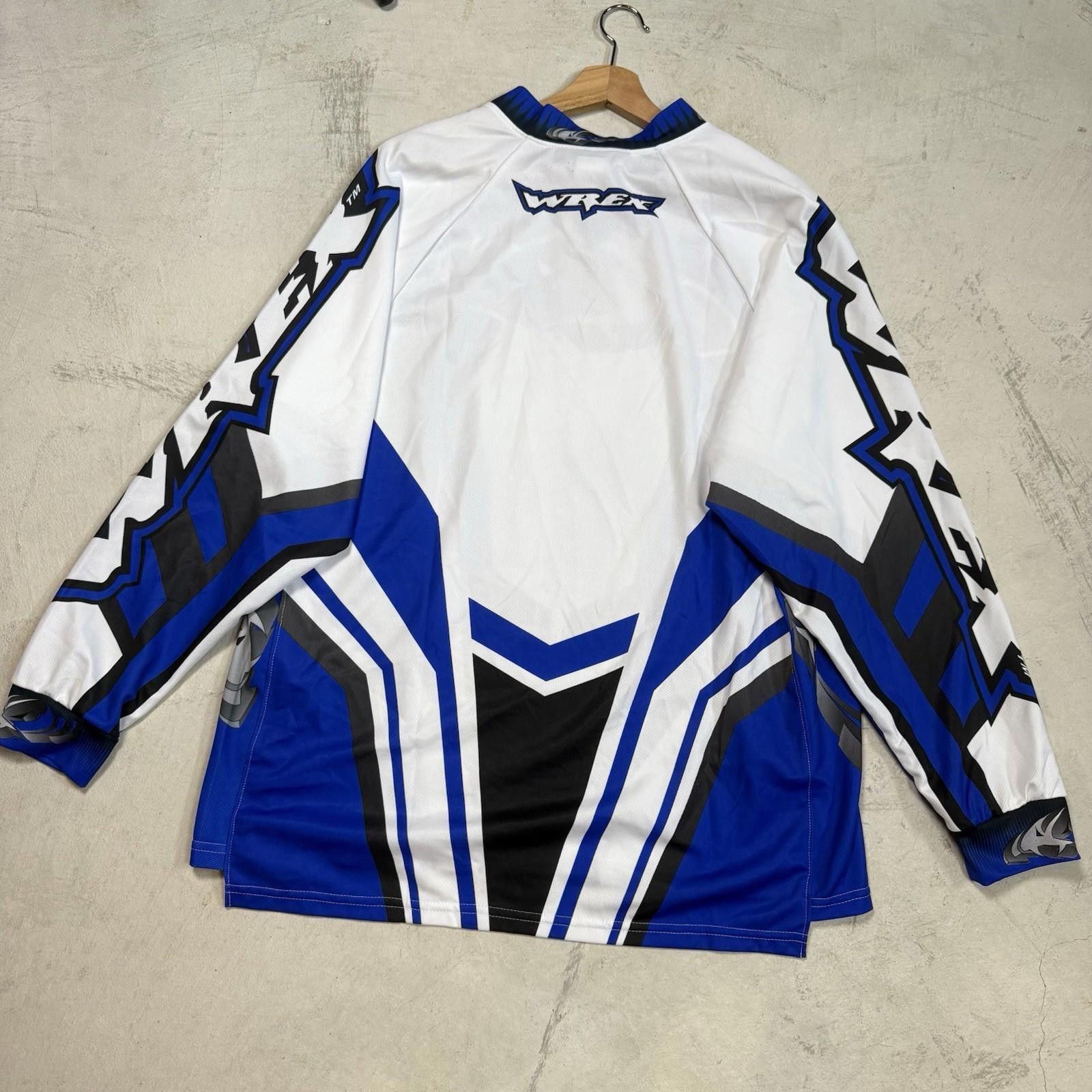 Other VTG Wrex Wear Blue Motocross Jersey Long Sleeve Men M Canada Size US M / EU 48-50 / 2 - 2 Thumbnail