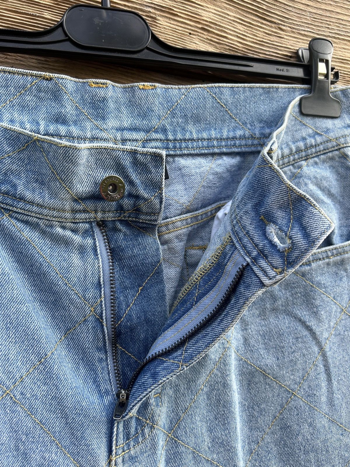 Pleasures Pleasures Felling Denim Washed Jeans In Size 32 Size US 32 / EU 48 - 7 Thumbnail
