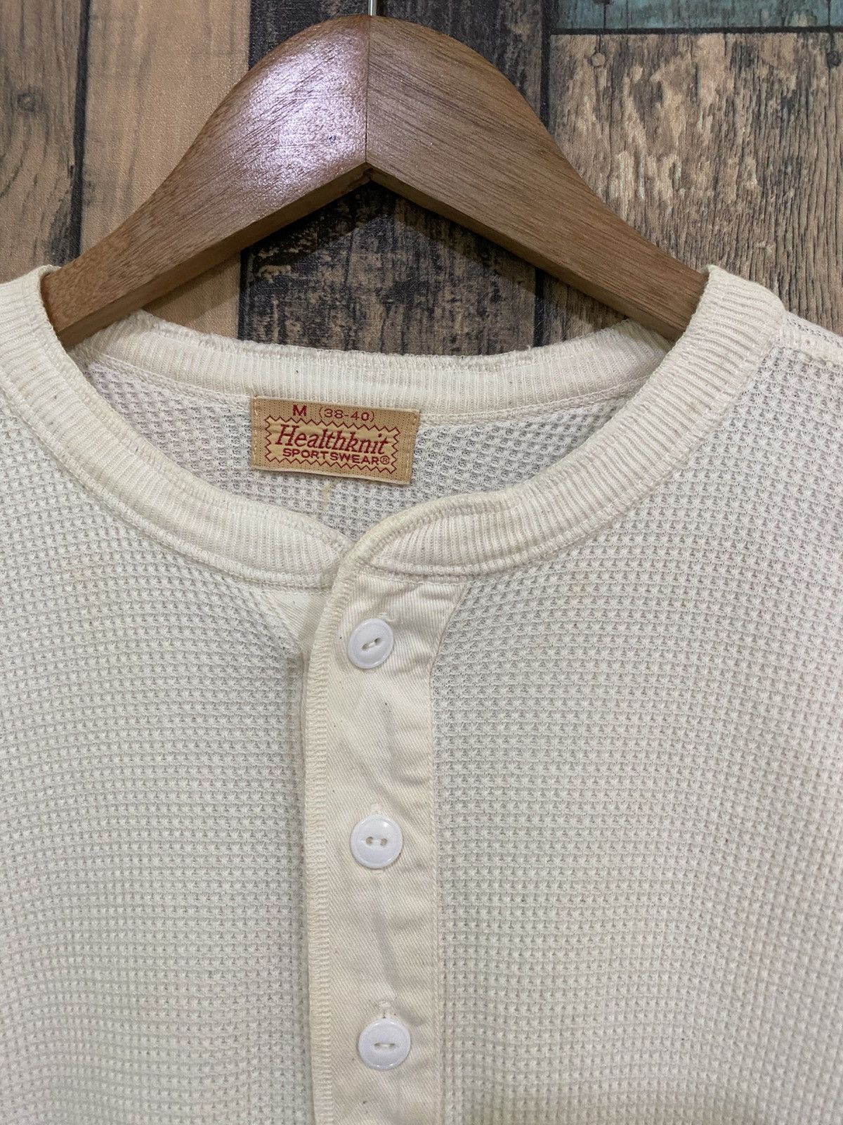 Vintage Vintage Healthknit Sportwears Knit Shirt Size US M / EU 48-50 / 2 - 2 Thumbnail