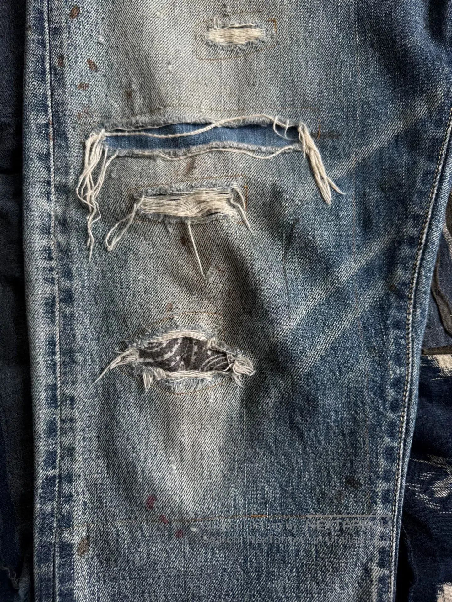 Visvim visvim journeyman pants with bandana print. Size US 32 / EU 48 - 4 Thumbnail
