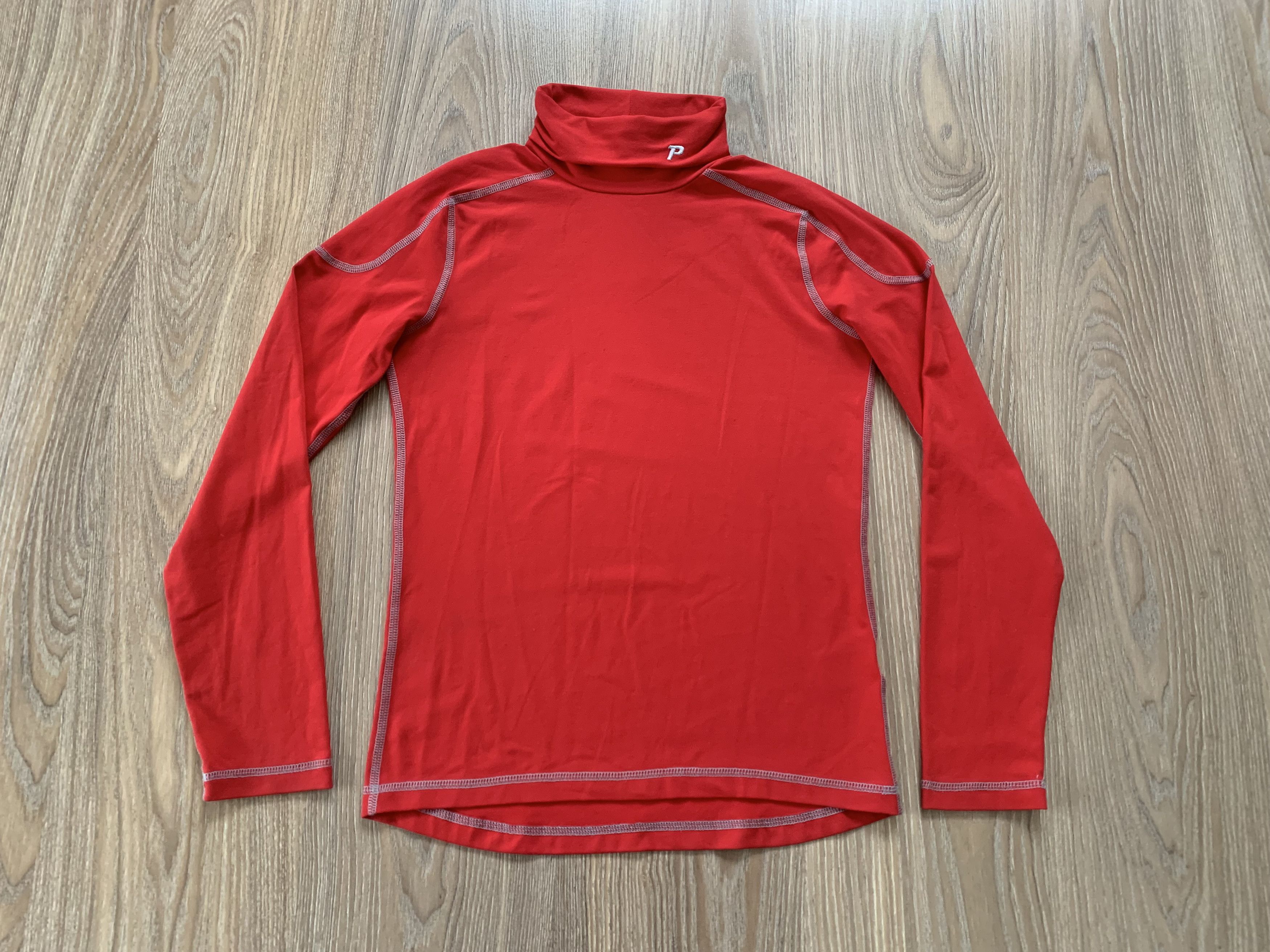Peak Performance Womens Peak Performance Turtle Neck Red Thermo Longsleeve Size M / US 6-8 / IT 42-44 - 2 Thumbnail