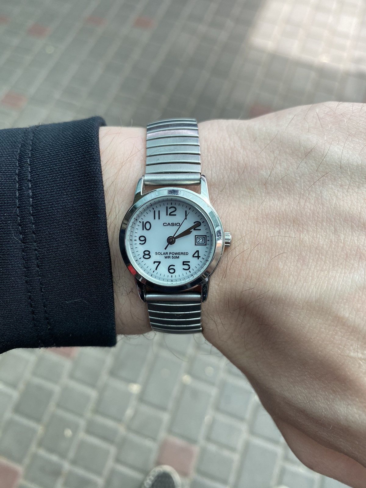 Casio × Jewelry × Vintage Casio LTP-S100 Solar Powered Watch 50M WR Size ONE SIZE - 5 Thumbnail