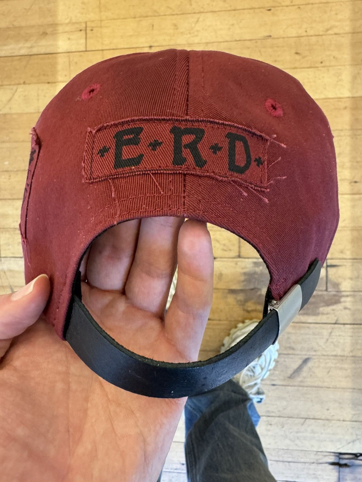 Enfants Riches Deprimes Enfants Riches Deprimes Red & Black Napoleon Hat Size ONE SIZE - 3 Thumbnail