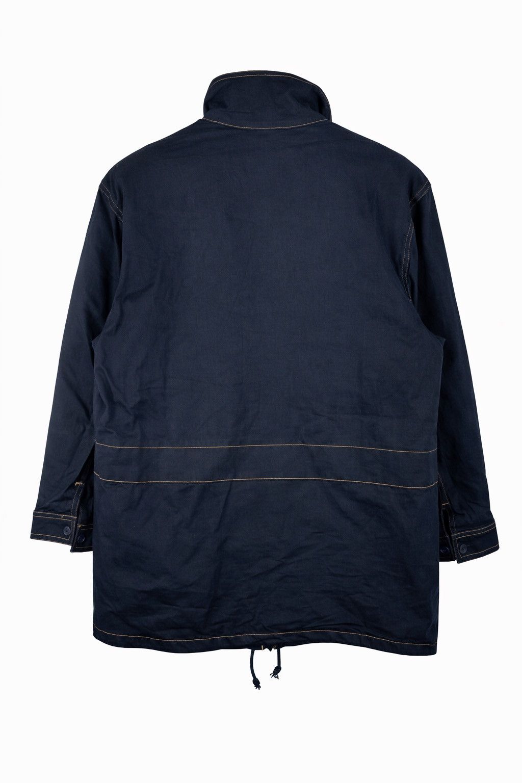 Japanese Brand Vintage Claudio Valentino Paris Black Zip Jacket Minimalist Size L / US 10 / IT 46 - 2 Thumbnail